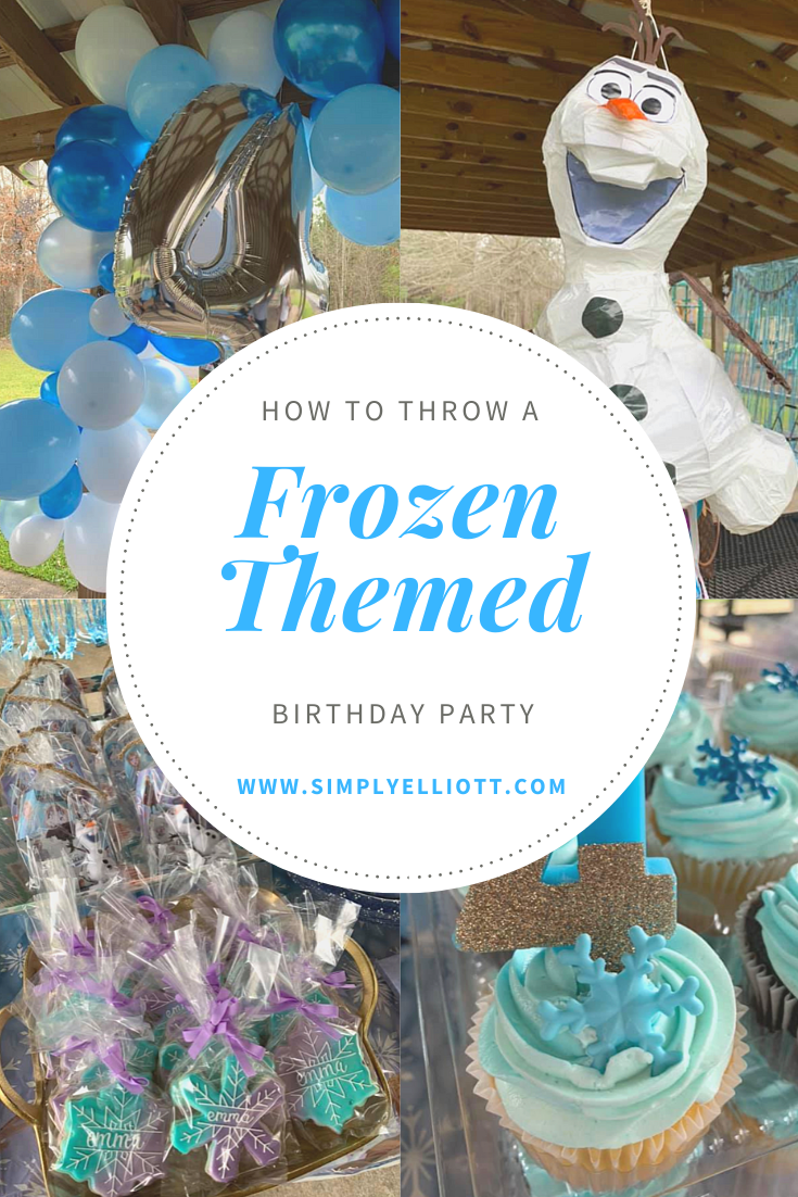 Frozen 4th Birthday Party - Simply Elliott